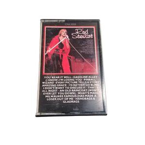 Rod Stewart Cassette Tape CN4 2059 British  Vocal Classic Rock Contour Dolby